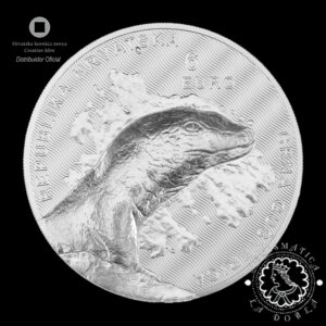 2025 - Estuche 2 Oz Plata HR - Black Lizard - CROACIA