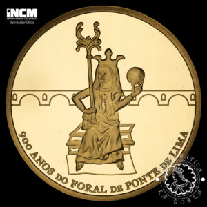 2025 - 7'5 EURO Oro PROOF - 900 Aniversario Ponte Lima - PORTUGAL
