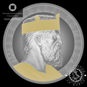 2025 - 6 EURO Plata PROOF - King Tomislav - CROACIA
