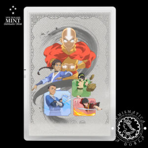 2025 - 1 DOLLAR Plata PROOF - Airbender El Último Guerrero - Equipo Avatar - AGORO