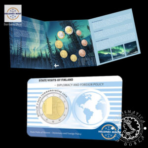 2025 – Pack 2 EURO Coincard + Cartera BU – FINLANDIA