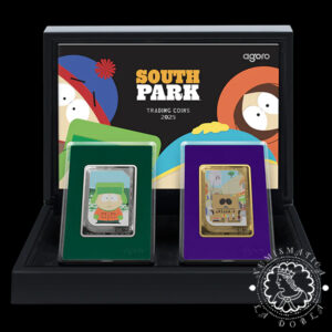 2025 - 2 x 2$ Plata Proof Trading Coins - South Park - AGORO