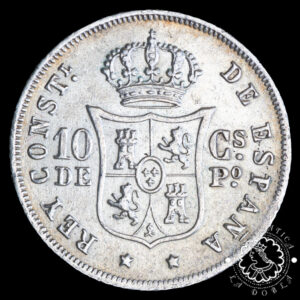 1885 *85 - 10 CENTAVOS DE PESO - Alfonso XII - MANILA - EBC