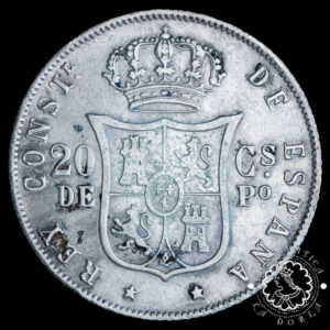 1883 - 20 CENTAVOS de PESO - Alfonso XII - Manila - MBC