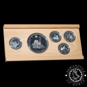 1996 - Estuche PESETAS Plata PROOF - Cultura y Naturaleza - ESPAÑA