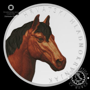2025 - 8 EURO Plata PROOF - Croatian Coldblood Horse - CROACIA