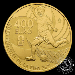 2025 - 400 EUROS Oro PROOF - Mundial FIFA 2026 - ESPAÑA