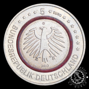 2017 - 5 EURO Bimetálica SC - Zona Tropical - ALEMANIA