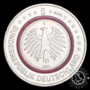 2017 - 5 EURO Bimetálica SC - Zona Tropical - ALEMANIA