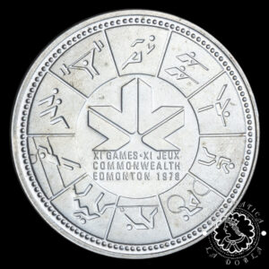 1978 - 10 DOLLARS Plata - Commonwealth Games - CANADÁ