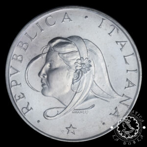 1987 - 500 Liras Plata SC - Familia - ITALIA