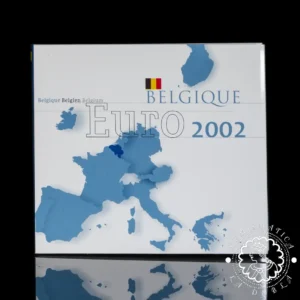 2002 - Cartera Euro - Mint Set BU - BÉLGICA (Banco de Luxemburgo)