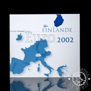 2002 - Cartera Euro - Mint Set BU - FINLANDIA (Banco de Luxemburgo)