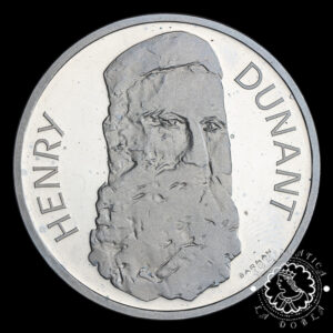 1978 - 5 FRANCOS PROOF - 150 An Henry Dunant - SUIZA