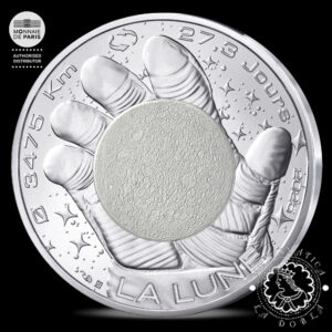 2025 - 10 EURO SC - Odisea Espacial - Luna - FRANCIA