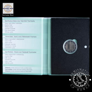 2025 - Estuche Oficial 2 Euro - PROOF - FINLANDIA (Diplomacia)