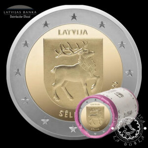 2025 - 2 Euro Cartucho UNC - LETONIA (Selija)