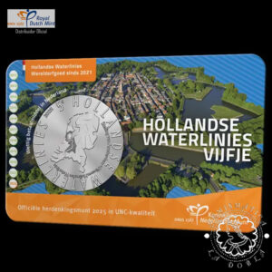 2025 - Coincard 5 EURO SC - Líneas de Defensa de Agua - PAÍSES BAJOS
