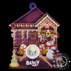2025 - 1 DOLLAR Buck - Bluey Christmas - AUSTRALIA
