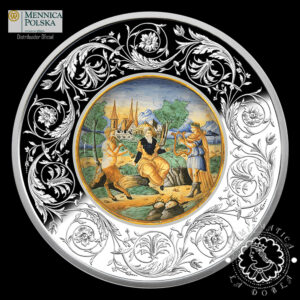 2025 - 5 EURO Plata PROOF - Maiolica - La Sentencia de Midas - MALTA