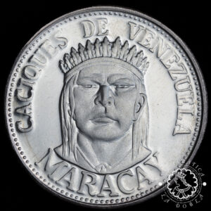 SF - MEDALLA Plata PROOF - Caciques - Maracay - VENEZUELA