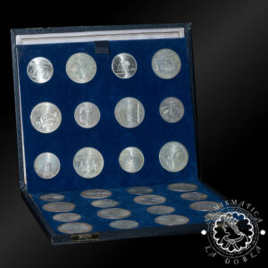 1974 - 1976 - Estuche DOLLARS Plata - Juegos Olímpicos Montreal - CANADÁ