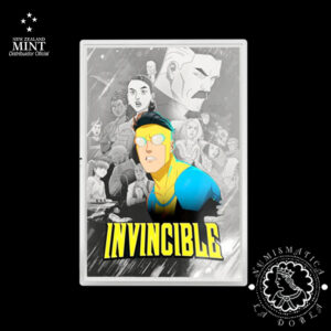 2025 - 2 DOLLARS Plata PROOF - Invincible - Season 1 Poster - AGORO