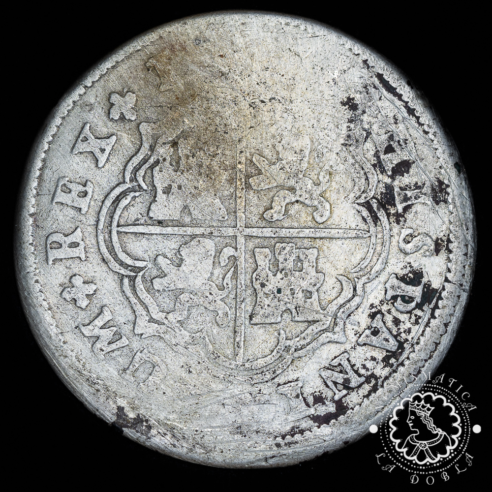 17XX – 2 REALES – Felipe V – Madrid JJ – BC
