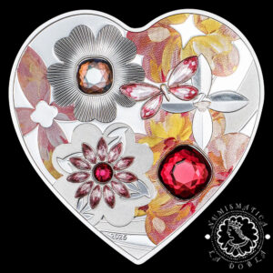 2026 - 5 DOLLARS Plata PROOF - Brilliant Love - Flor - CIT