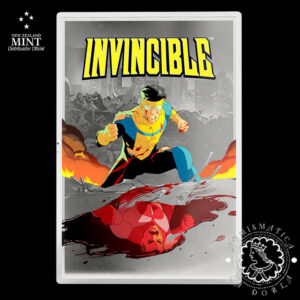 2025 - 2 DOLLARS Plata PROOF - Invincible - Season 2 Poster - AGORO
