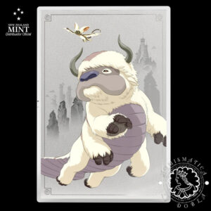 2025 - 2 DOLLARS Plata PROOF - Avatar - Appa and Momo - AGORO