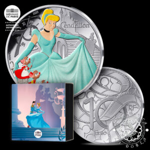 2025 - 10 EURO Plata PROOF - Clásicos Disney - Cenicienta - FRANCIA