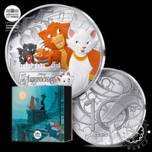 2025 - 10 EURO Plata PROOF - Clásicos Disney - Aristogatos - FRANCIA