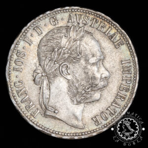 1879 - FLORÍN - Franz Joseph I - AUSTRIA - Viena - EBC+