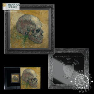2025 - 500 CFA Plata PROOF - Van Gogh - Skull - MENNICA POLSKA