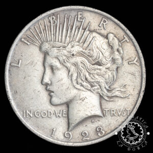1923 - 1 DOLLAR - Peace Dollar - Philadelphia - MBC+