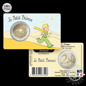 2026 - Cartera Oficial 2 Euro - Coincard BU - FRANCIA (El Principito - Desierto)