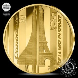2026 - 50 Euro Oro PROOF - Concorde - FRANCIA