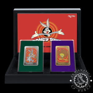 2026 - 2 x 2$ Plata Proof Trading Coins - Looney Tunes - AGORO