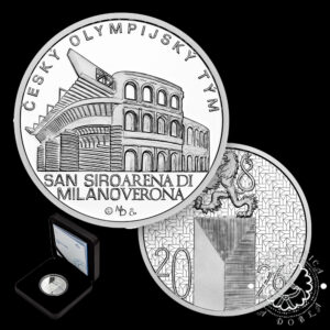 2026 - Medalla Plata PROOF - Italia - REP. CHECA