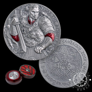 2026 - 2000 FRANCOS Plata PROOF AR - Way to Valhalla - Ivar The Boneless - MINT XXI