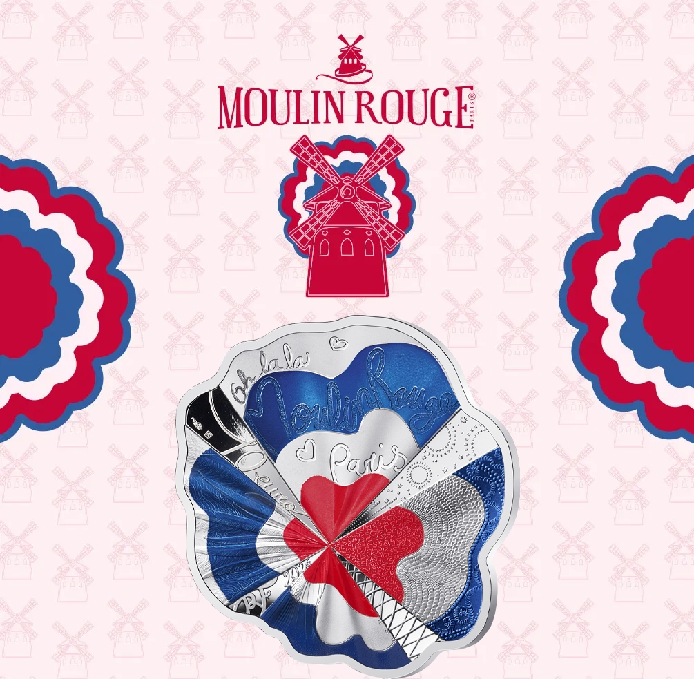 MOULIN ROUGE MONEDAS PLATA