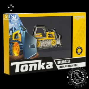 2026 - 2 DOLLARS Plata PROOF - Tonka - Bulldozer - AGORO