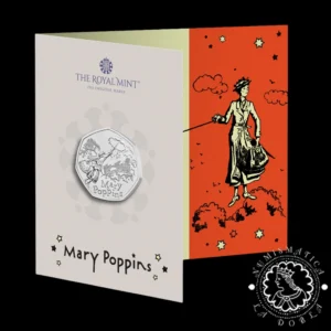 2025 - Cartera Oficial 50 Pence - Coincard BU - REINO UNIDO (Mary Poppins)