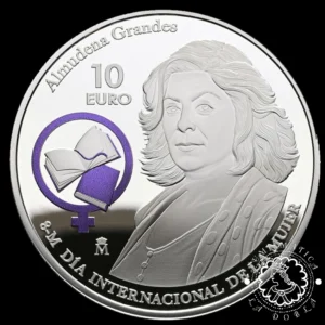 2026 - 10 EUROS Plata PROOF - 8M Almudena Grandes - ESPAÑA