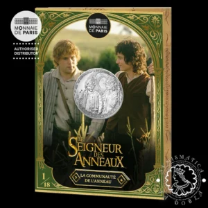 2026 - Cartera 10 EURO SC - El Señor de los Anillos - Frodo y Sam - FRANCIA
