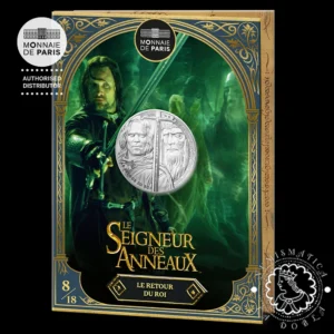 2026 - Cartera 10 EURO SC - El Señor de los Anillos - Aragorn y el Ejército de No Muertos - FRANCIA