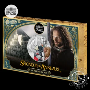 2026 - 50 EURO Plata SC - El Señor de los Anillos - Aragorn y Minas Tirith - FRANCIA