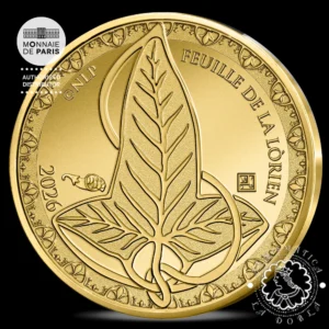2026 - 100 Euro Oro BU - El Señor de los Anillos - Leaf of Lórien - FRANCIA
