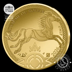 2026 - 250 Euro Oro BU - El Señor de los Anillos - Rohan Flag - FRANCIA